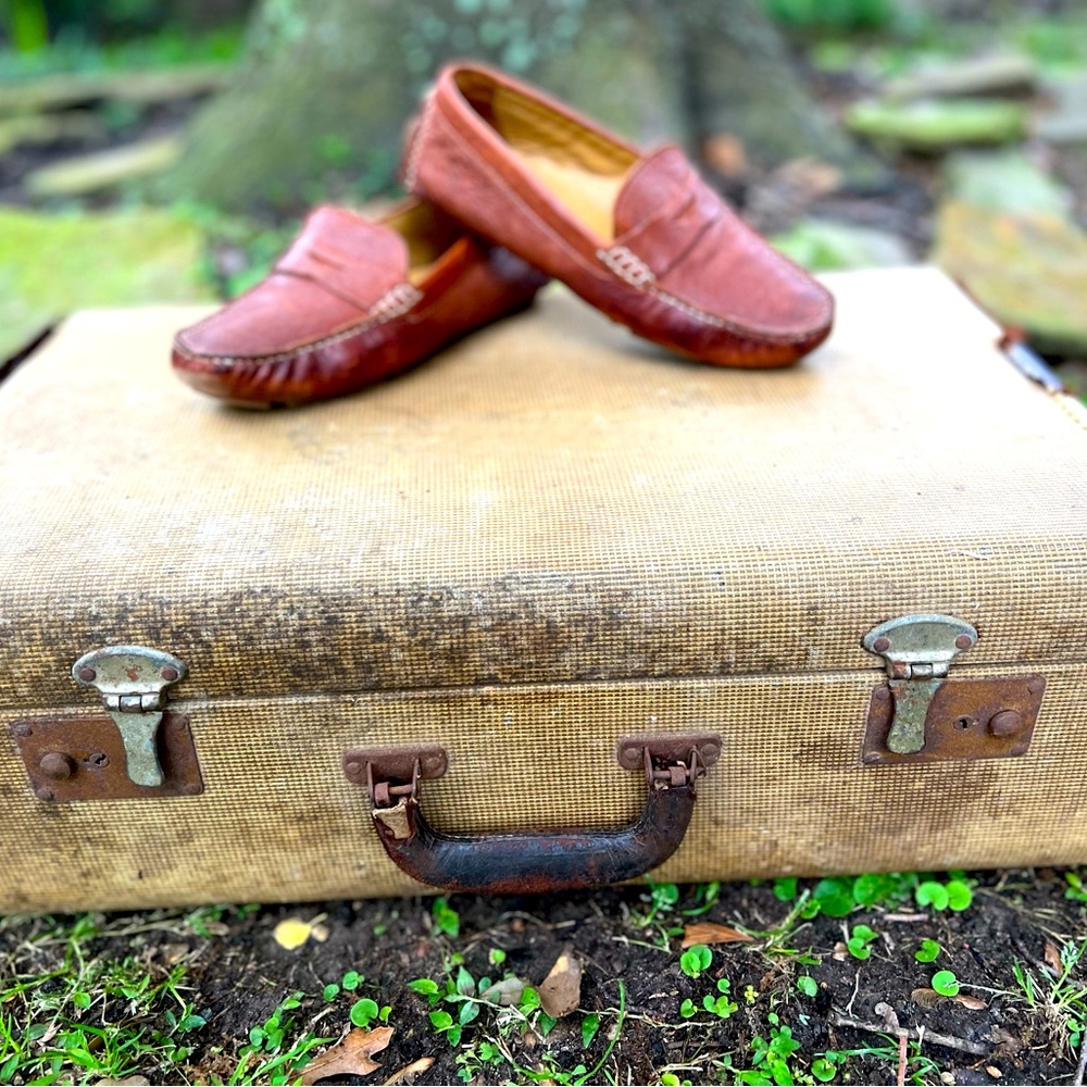 Cole Haan Tan Leather Loafters